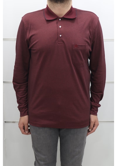 Santa Dmc Tekstil Erkek Düz Klasik Kesim Rahat Kalıp Polo Yakalı Tek Cep Kışlık Ince Sweat Bordo Santa Dmc Tekstil Erkek Düz Klasik Kesim Rahat Kalıp Polo Yakalı Tek Cep Kışlık Ince Sweat Bordo
