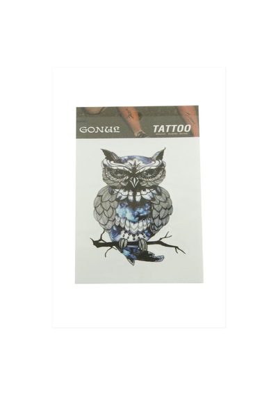 Baykuş Tattoo Dövme Sticker