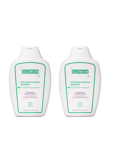 Glowon Kolajen & Keratin Şampuan 2 x 300 ML
