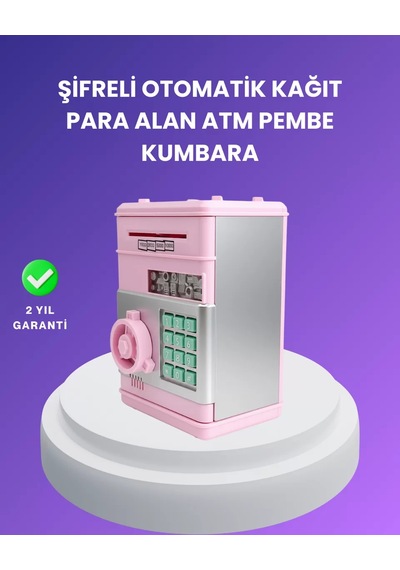 Çocuklar İçin Eğitici Elektronik Şifreli Kumbara Mh-hs6201-2153