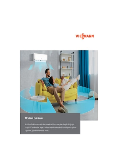 Vitoclima 050-S/HE Pro 12.000 Btu R32 Inverter Split Klima 2025