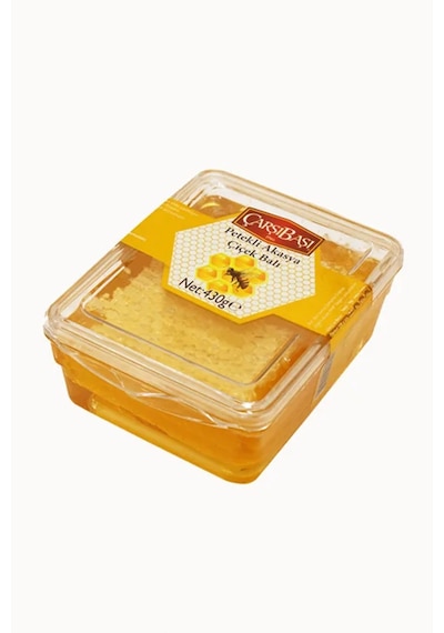 Petekli Akasya Çiçek Balı 430 Gram