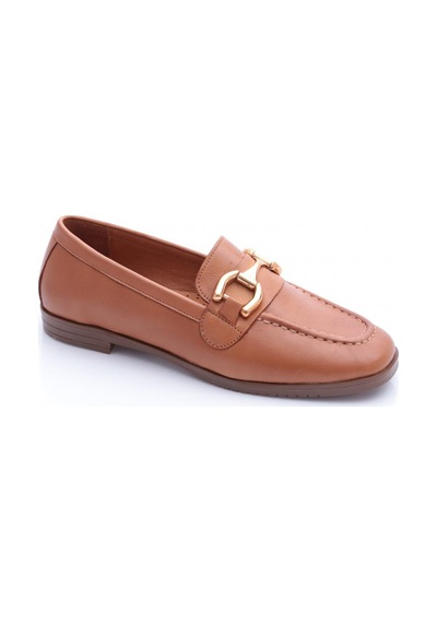 Dgn 02 Kadi Loafer Ayakkabi Taba