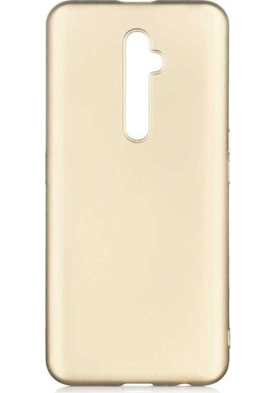 Oppo Reno 2z Kılıf Zore Premier Silikon Kapak Gold