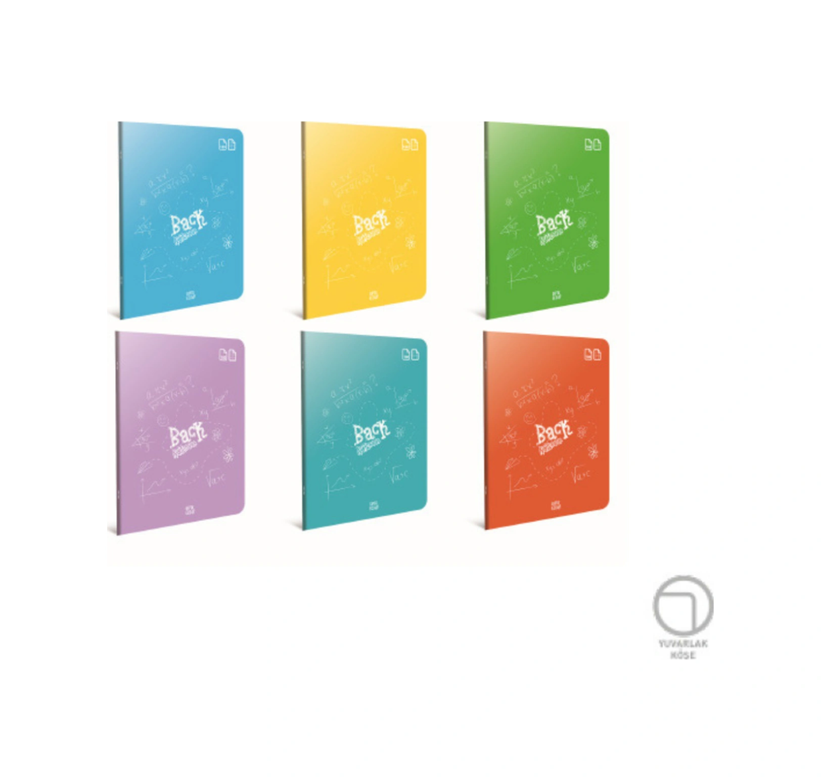 Back Tel Dikiş Pp Kapak Defter A5 80-4