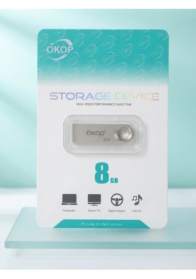 Mucit Home 8 Gb Metal Usb Flash Bellek Okop