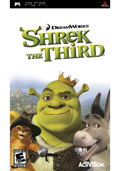 Shrek The Third PSP UMD Oyun (Teşhir)