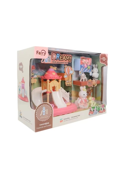 Mega Oyuncak Bay Dreamy Mini Tavşan Kaydır.eğlen.parkı-mga