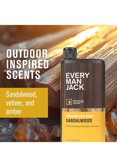 Every Man Jack Sandalwood Nemlendirici Duş Jeli 500ml Diğer