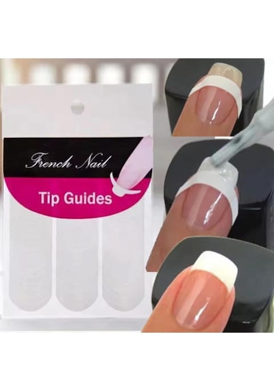 Nail Art French Bant 01 59193