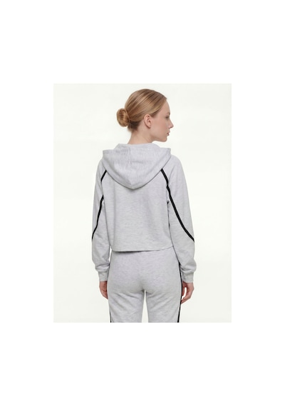 Relax Fit Kadın Sweatshirt Gri Melanj
