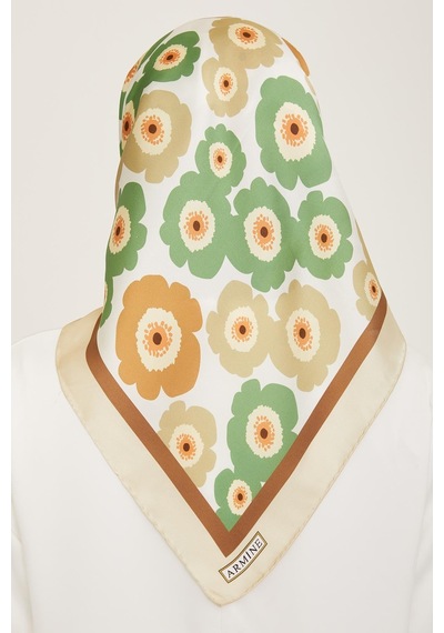 Armine İpek Eşarp 2024 Yaz - 9106-35 Twill - 9106-35