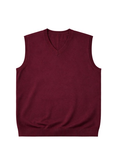 Battalmoda Erkek Büyük Beden Bordo V Yaka Süveter 3xl-4xl-5xl-6xl