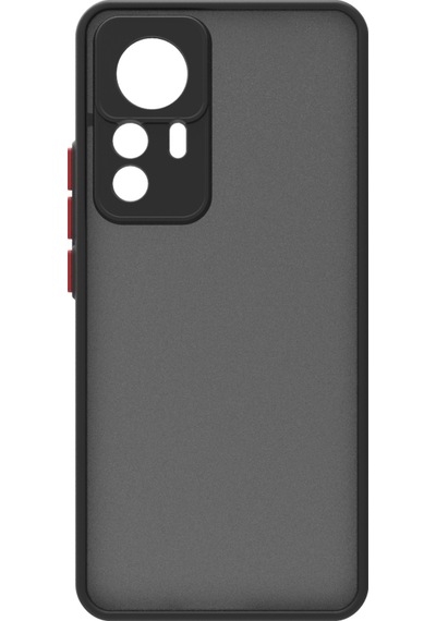 Xiaomi Mi 12T Pro Kılıf Zore Hux Düğme ve Kapak Zıt Renk Kılıf