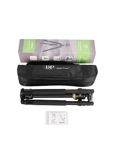 Dp-800 Pro Traveler Seyahat Tipi Yatay Dikey Makro Fotoğraf Monopod Ve Video Slr Kamera Tripod