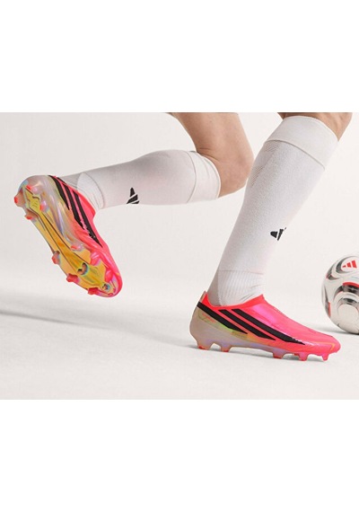 Adidas F50 Hyperfast Elıte Fg Erkek Çim Zemin Kramponu Kj6080 Pembe