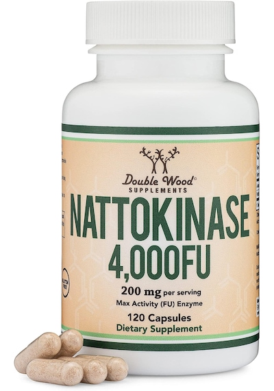 Double Wood Nattokinase 4000fu 120 Capsules Usa Menşeii Dmmedicineden