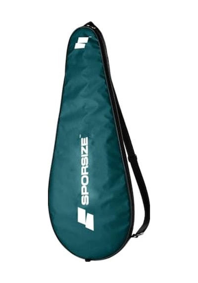 15mins Sporsize Tennis Racket Cover Tenis Raketi Kılıfı Çantası Koyu Yeşil A.bakır - K.bakır