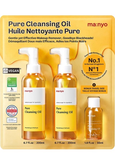 Manyo Pure Cleansing Oil Cilt Temizleyici Yağ Set