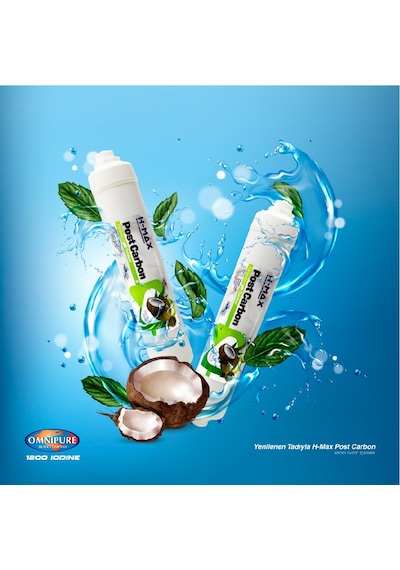 H-Max Son Karbon Mineral Tatlandırıcı Filtre
