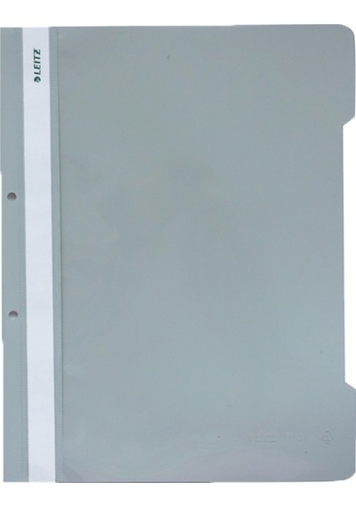 Leitz Telli Dosya Plastik Gri L-4189 Çok Renkli
