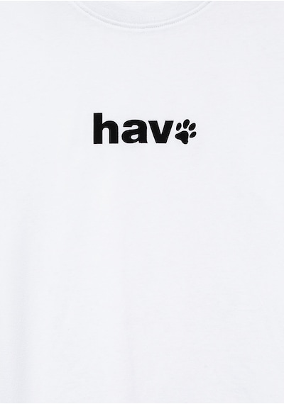 Mavi - Hav Baskılı Beyaz Tişört 1613288-620 Beyaz