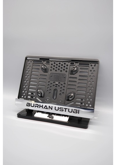 Gümüş Kişiye Özel İsimli Pleksi Motor Plakalığı - 848647924