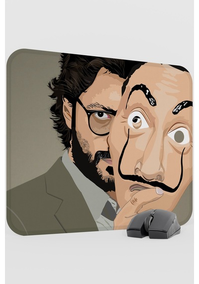 La Casa De Papel-profesör V2 48x40 Xl Gaming Kauçuk Kaymaz Taban Mouse Pad Fare Altlığı