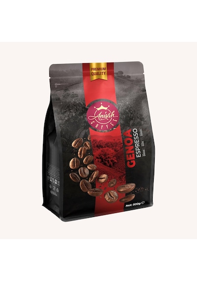 Anısah Genoa Espresso Koyu Kavrulmuş Çekirdek 500 G