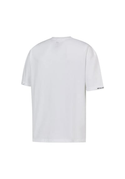 New Balance Lifestyle Unisex Beyaz Tişört Unt3417-beyaz