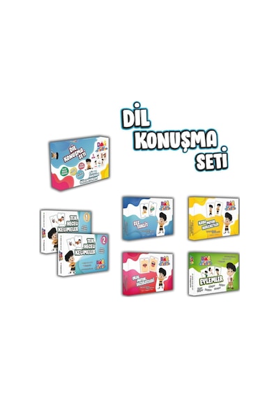 Dağ Yayıncılık Dil Konuşma Seti 7 Kutu