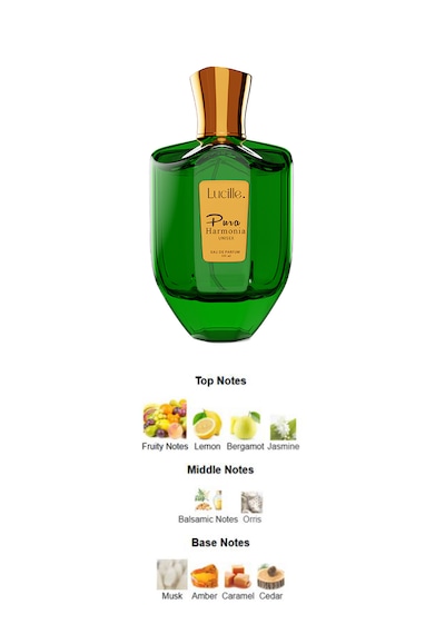Lucille Pura Harmonia Unisex Parfüm EDP 100 ML