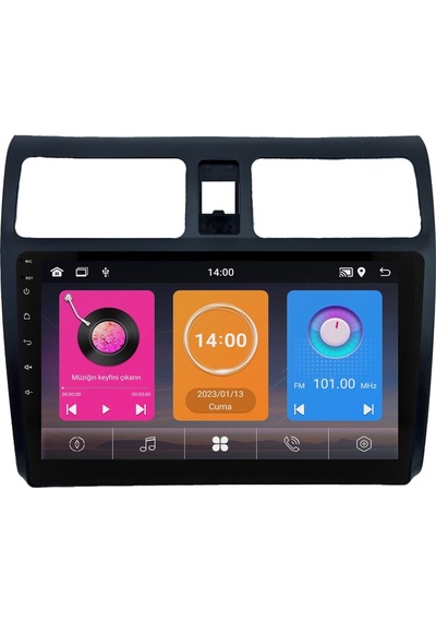 Suzuki Swift Android Multimedya Sistemi 2006-2010 Crv-4520xaa