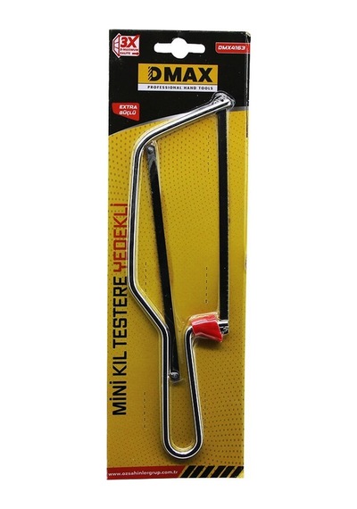 Dmax Dmx-4163 Mini Kıl Testere Ahşap Metal Yedek Bıçaklı Fayans Vb.kesimi Cam - 10'li Paket