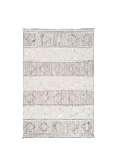 Dolce Vita Halı Bohem 381 Ash Modern Halı Krem
