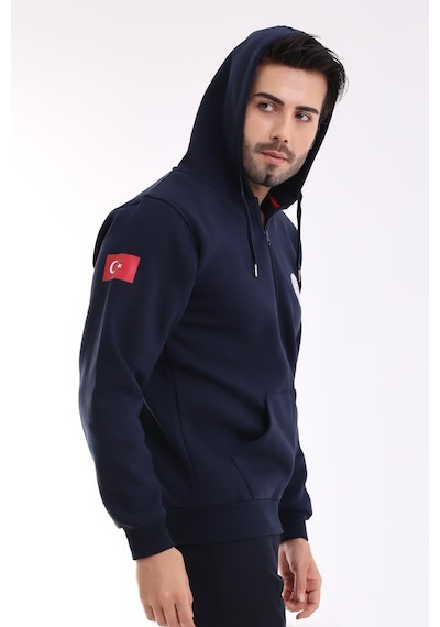112 Acil Sağlık Kapşonlu Hırka-7469