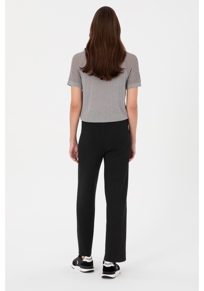 U.s. Polo Assn. Kadın Siyah Pantolon Triko 50309716-vr046 Sıyah