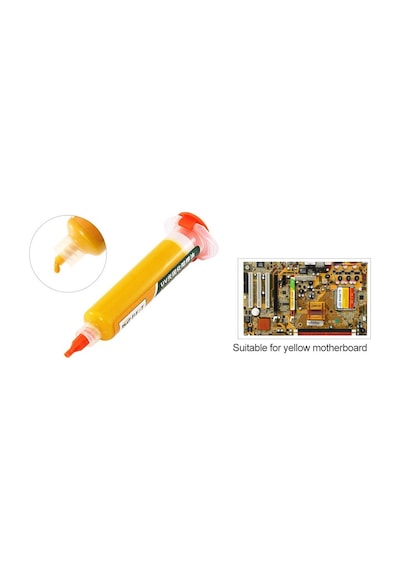 Uv Mor Işıkla Kürleme Boyası Lehim Maskesi Uv Boya 10cc Sarı