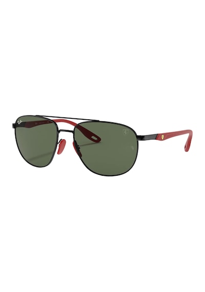 Ray-Ban Ferrari 3659M F02871 57 Erkek Siyah Damla Çerçeve Güneş Gözlüğü