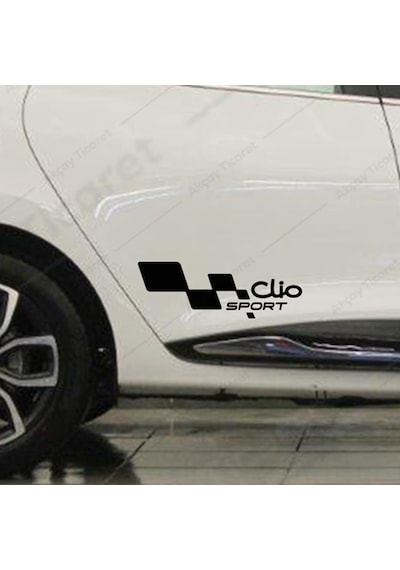 Clio Sticker Renault Oto Sticker Clio Kapı Altı Sticker