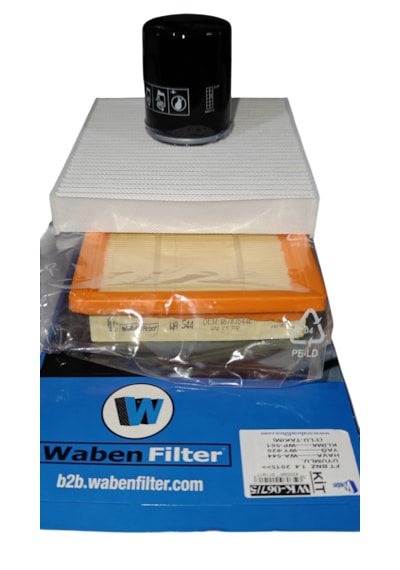 Fiat Egea 1.4 Benzinli Filtre Bakım Seti 3 Lü Hava+yağ+polen - Waben Filter Wk-067/5 3filtre Hava Yağ Polen