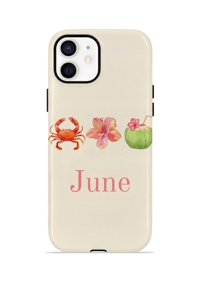 Apple iPhone Uyumlu 11 Vorian Çift Katmanlı Magsafe Kılıf June Seaside