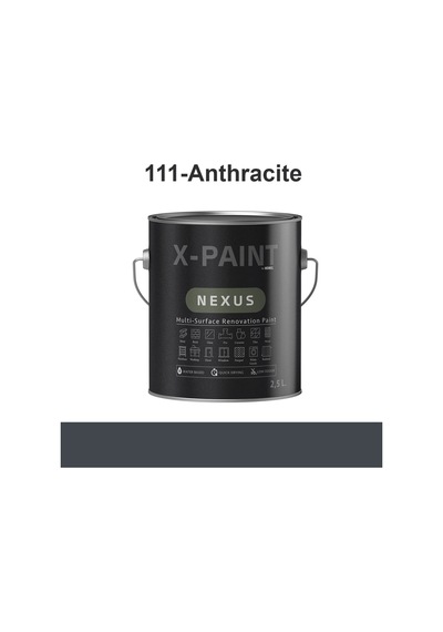 X-paint Nexus 111-anthracite Soft-mat Su Bazlı Dönüşüm Boyası 111-anthracite