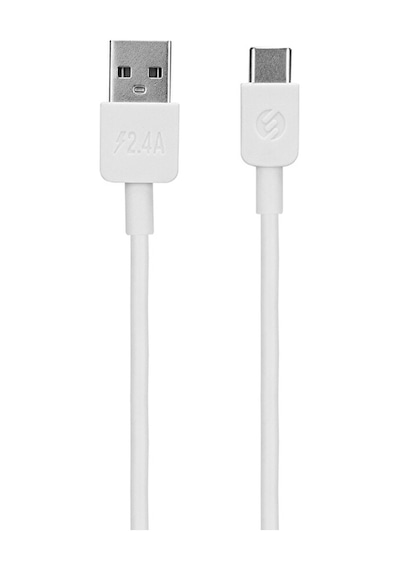 3 Adet S-link Sl-ec30t Type-c Kablolu 3.4a 2 Usb Beyaz Araç Şarj Cihazı
