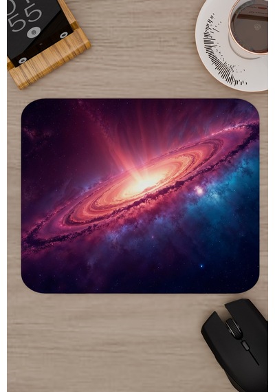 Galaksi Kaymaz Dikişli Kauçuk Oyuncu Mousepad V3 - 22x18 Gaming Mouse Pad Fare Altlığı