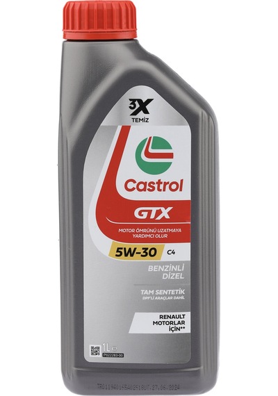 Castrol Gtx 5w/30 C4 1l
