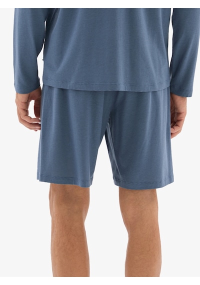 Erkek Pijama Takımı 40782 - Mavi Mavi