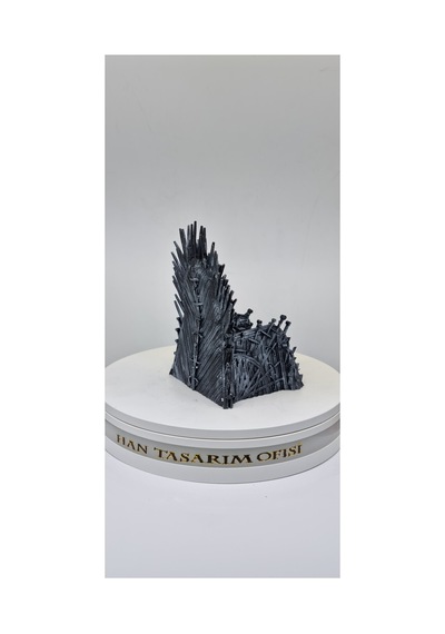 İron Throne Game Of Thrones Demir Taht 15 Cm