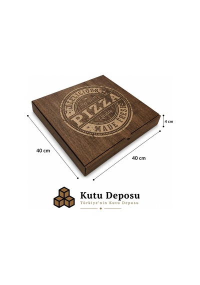 40x40x4 Cm Pizza Kutusu