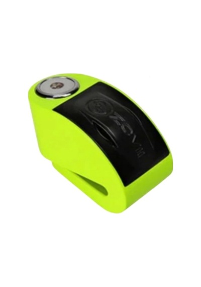 Zovii Alarmlı Motosiklet Disk Kilidi 6mm 120 Db Sarı